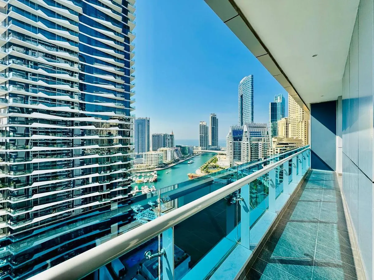 شقة Breathtaking Marina Views 1Br At Orra Marina دبي 0*,