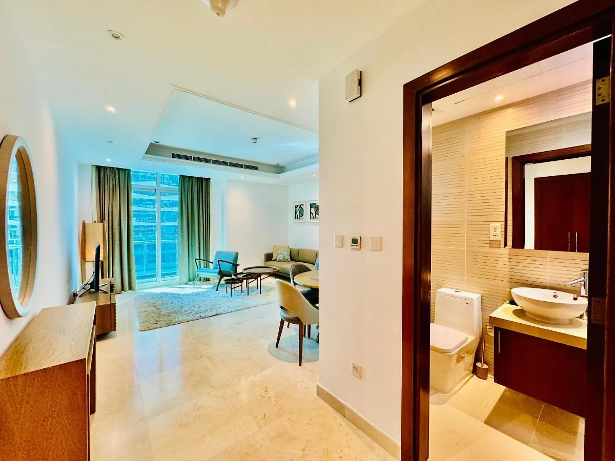 شقة Breathtaking Marina Views 1Br At Orra Marina دبي 0*,