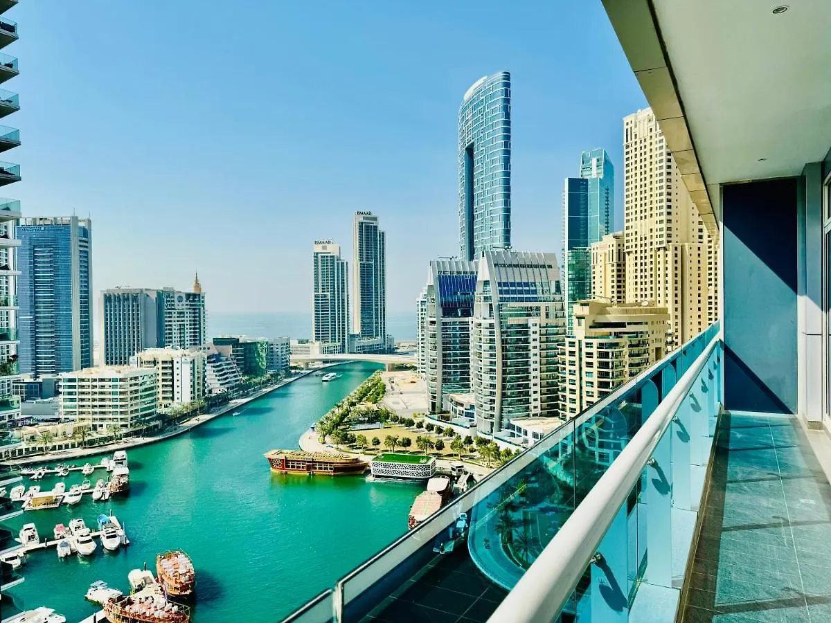 شقة Breathtaking Marina Views 1Br At Orra Marina دبي