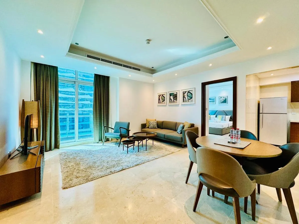 شقة Breathtaking Marina Views 1Br At Orra Marina دبي